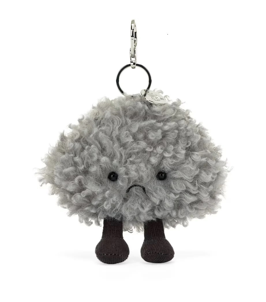 Jellycat Amuseables Storm Cloud Bag Charm 13cm 5.11inches