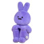 Purple Rabbit From Hangfook Plush Toy