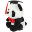 Graduation Panda Bear With Bow Tie Soft Stuffed Plush Red 26cm 10.24inches
