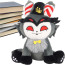 Hazbin Hotel Stolas Meow Plush Toy 30cm 11.8inches
