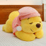 Winnie Pooh Sleeping Soft Stuffed Plush Multiple Sizes