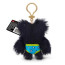 Zuru Fuggler Wave 4 Wide Eyed Weirdo Black Underwear Plush Keyring Keychain 12cm 4.7inches