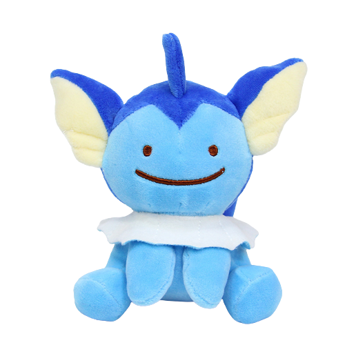 Ditto X Vaporeon From Pokemon Plush Toy
