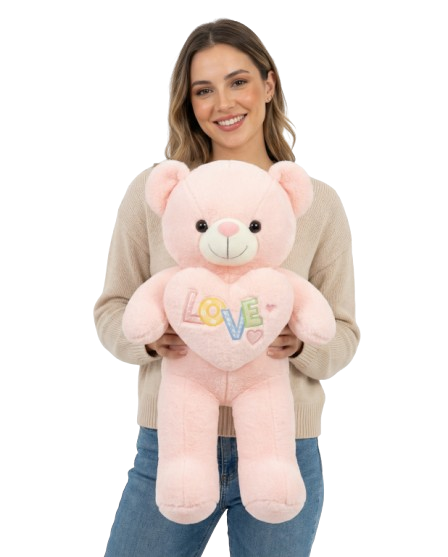 Valentines Love Teddy Bear Soft Stuffed Plush 55cm 21inches
