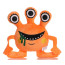 Garten of Banban Orange Monster Plush Toy 20cm 7.8inches