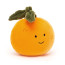 Jellycat Fabulous Fruit Orange Soft Stuffed Plush 7cm 2.75inches