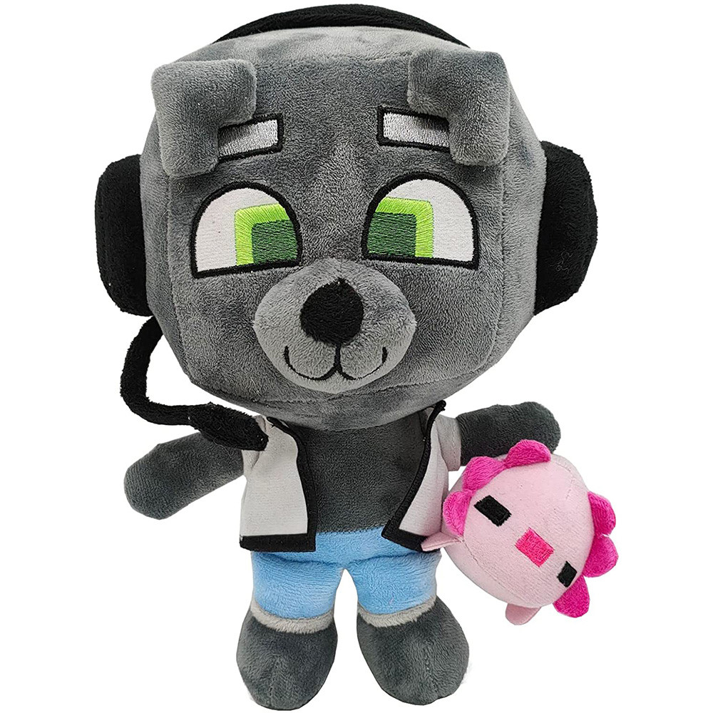 Bobicraft GITD Wolf Plush Toy