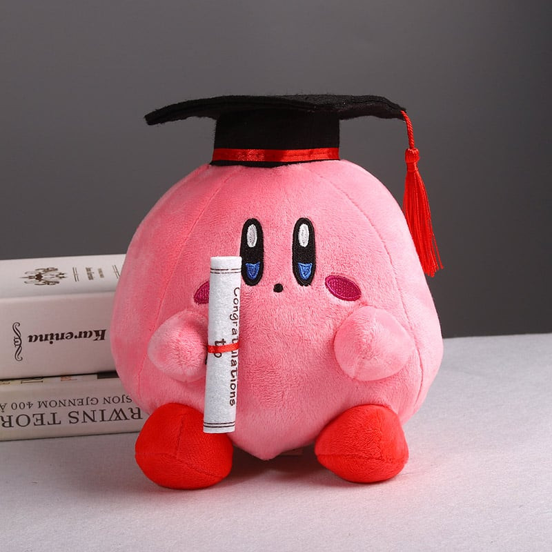 Kirby Graduation Soft Stuffed Plush 22cm 8.66inches
