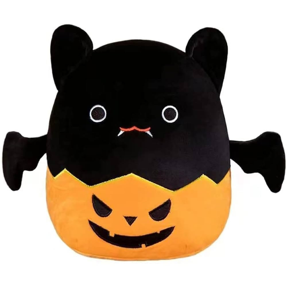 Squishmallows Emily the Bat in Pumpkin Plush Toy 20cm 7.87inches