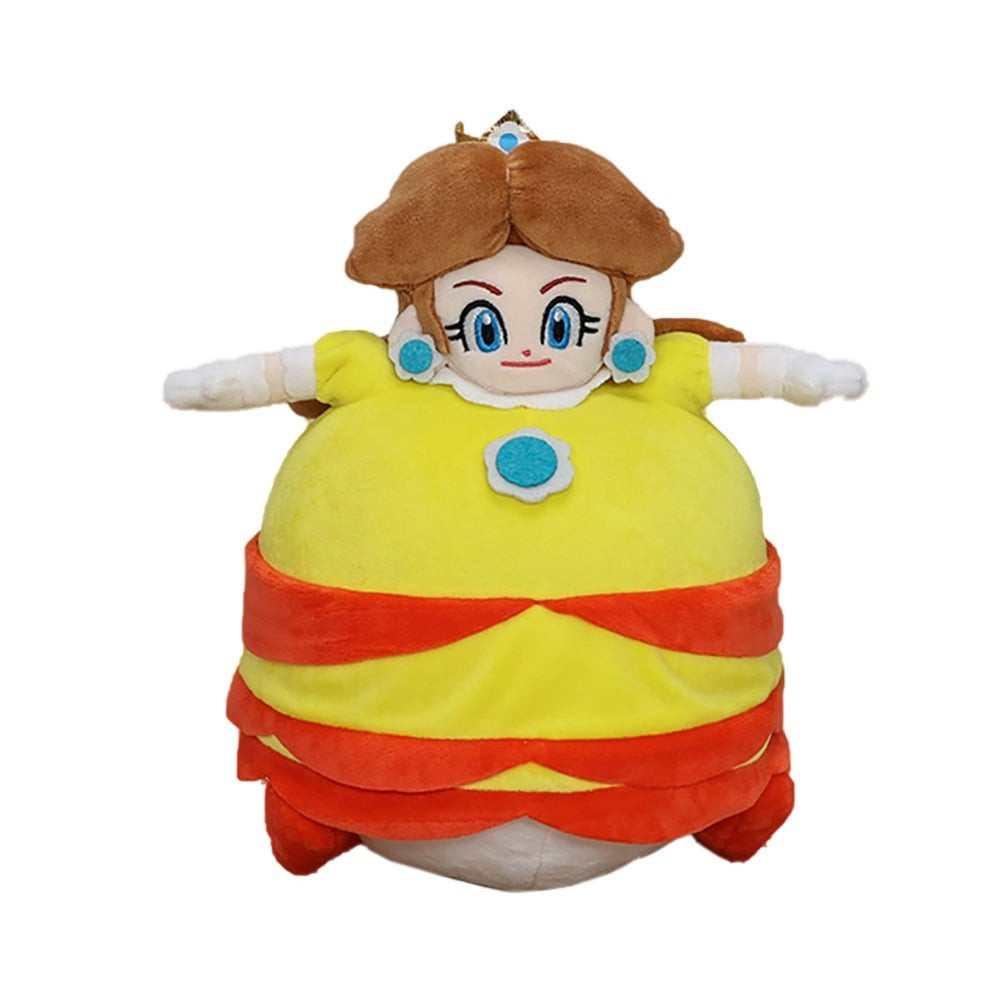 Super Mario Bros Wonder Balloon Princess Daisy Soft Stuffed Plush 27cm 10.62inches