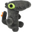 Black Dancing Toothless Dragon Plush Toy 23cm 9.05inches