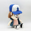 Gravity Falls Dipper Pines Soft Stuffed Plush 28cm 11.02inches