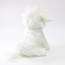 Living Nature Highland Cow White Plush Toy 25cm 9.8inches