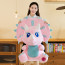 Cute Pink Triceratops Dinosaur Soft Stuffed Plush Multiple Sizes