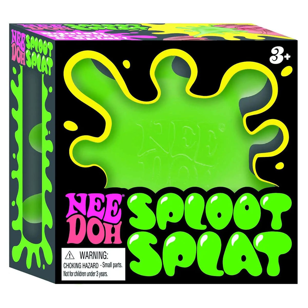 NeeDoh SplootSplat Sensory Squeeze Toy 7.62cm 3inches Green