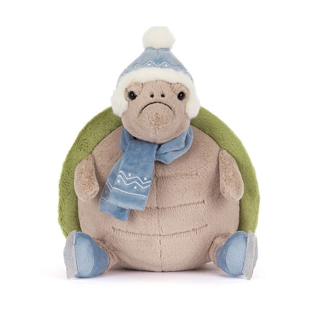 Jellycat Skating Timmy Turtle Soft Stuffed Plush 28cm 11inches