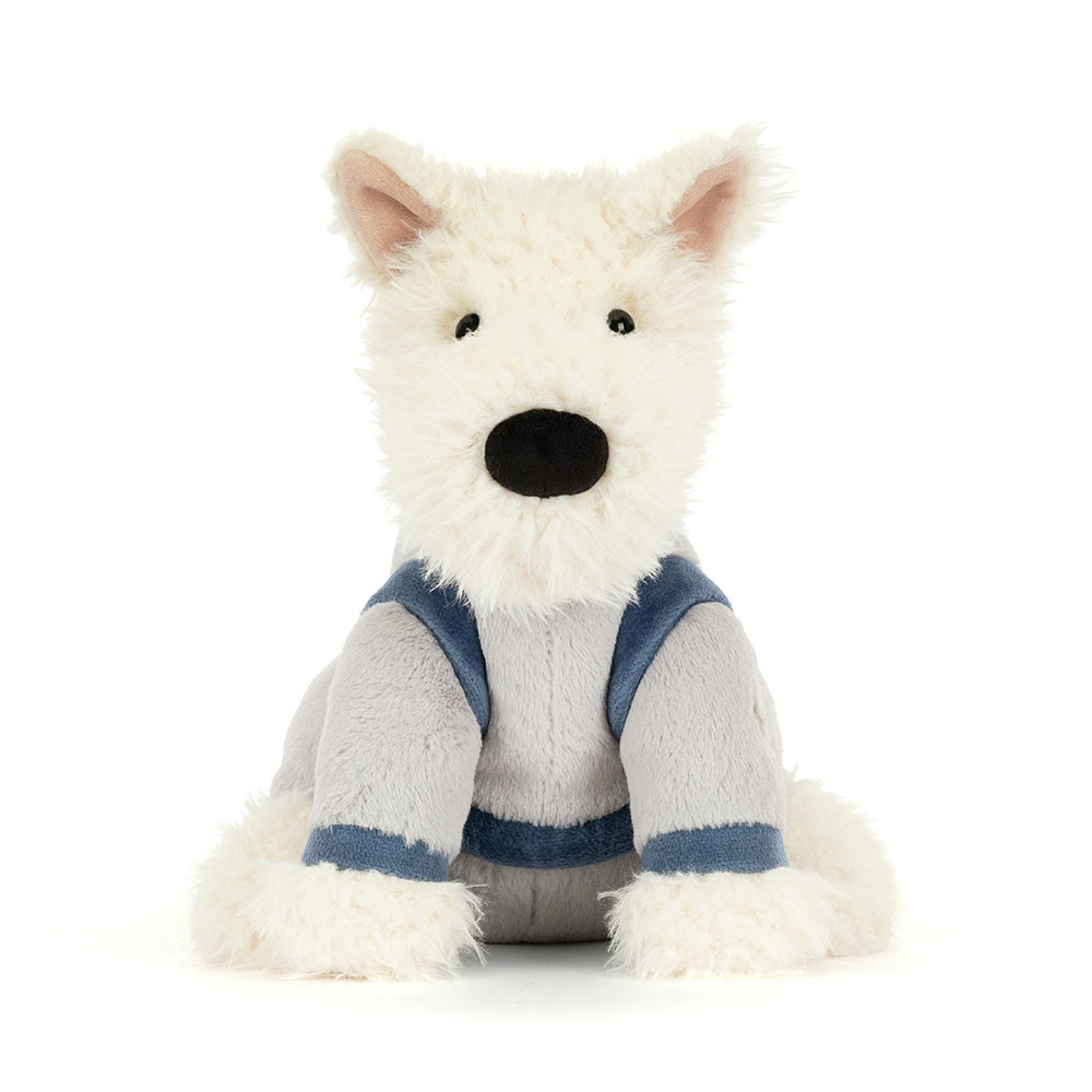Jellycat Munro Scottie Dog Space Outfit Soft Stuffed Plush 23cm 9.1inches