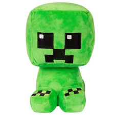 Minecraft Creeper Sitting Plush Toy