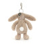 Jellycat Bashful Beige Bunny Bag Charm 13cm 5.11inches
