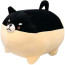 Onsoyours Black Shiba Inu Pillow Plush Toy 40cm 15.7inches