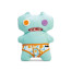 Zuru Fuggler Budgie Edition Gaptooth McGoo Teal Underwear Plush Toy 22cm 8.6inches