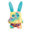 Zuru Fuggler Budgie Edition Rabid Rabbit Teal Underwear Plush Toy 22cm 8.6inches