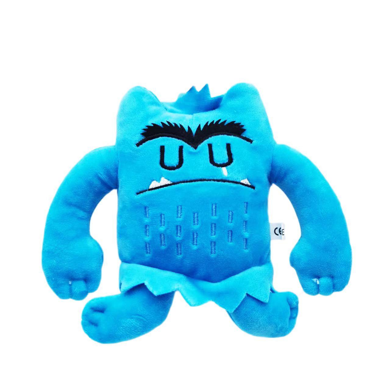 Blue Monster From The Color Monster Plush Toy