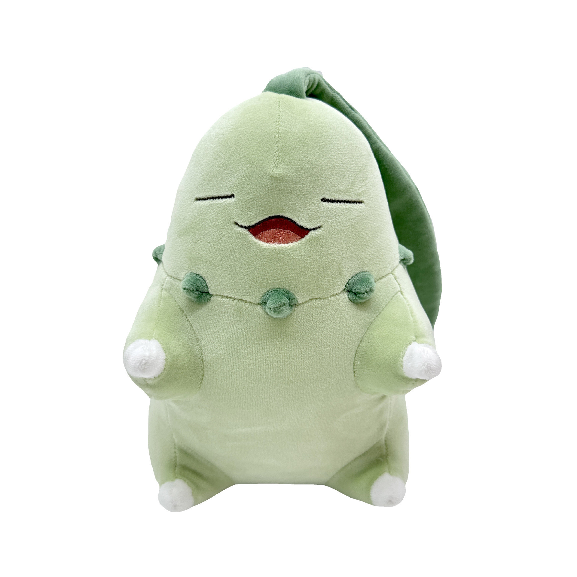 Pokemon Sleeping Chikorita Plush Toy