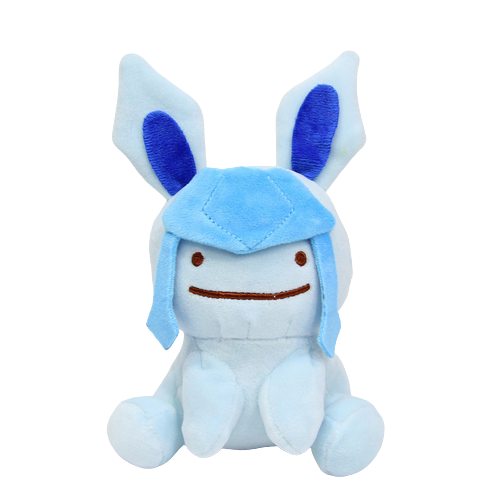 Ditto X Glaceon From Pokemon Plush Toy