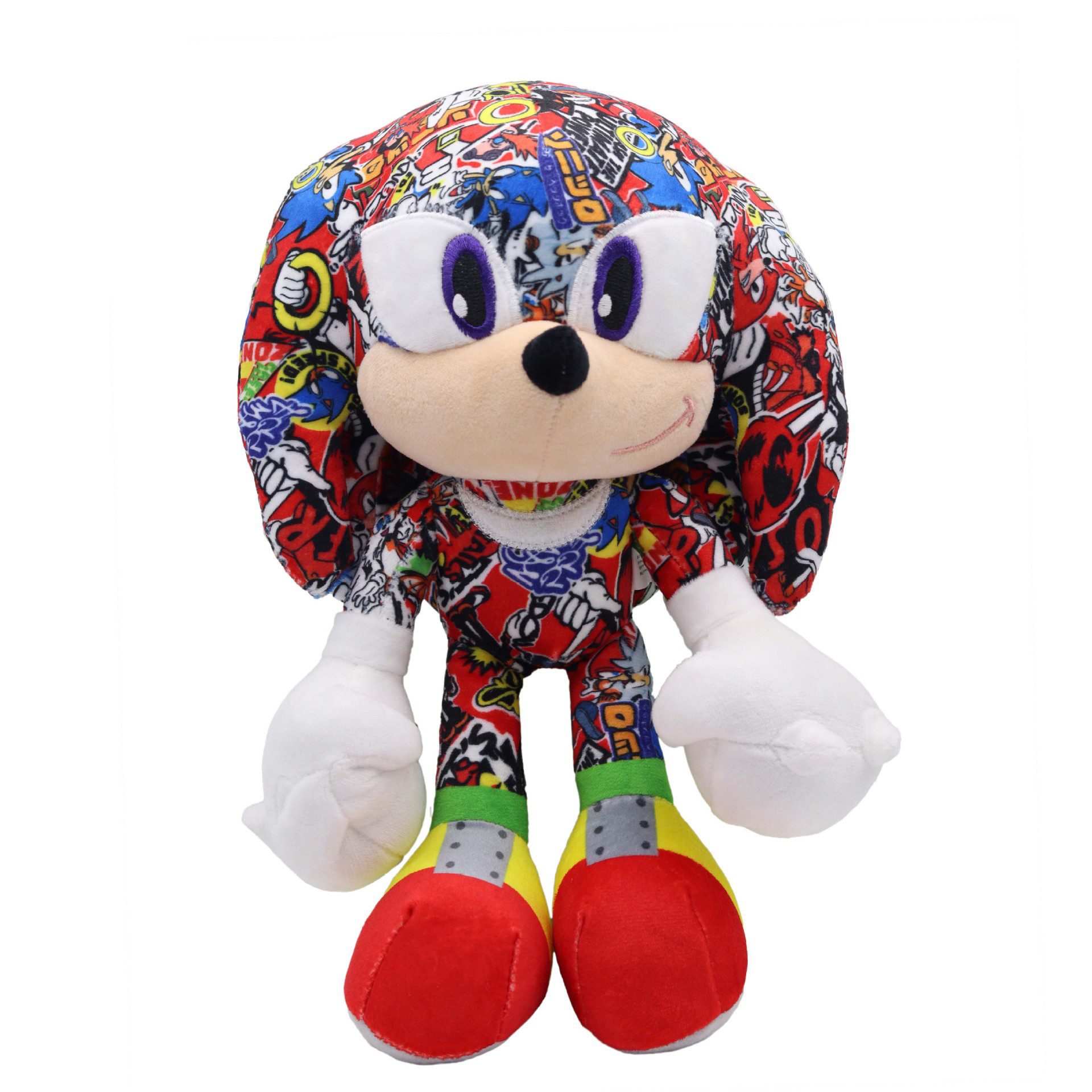 Sonic The Hedgehog Sticker Bomb Plush Toy