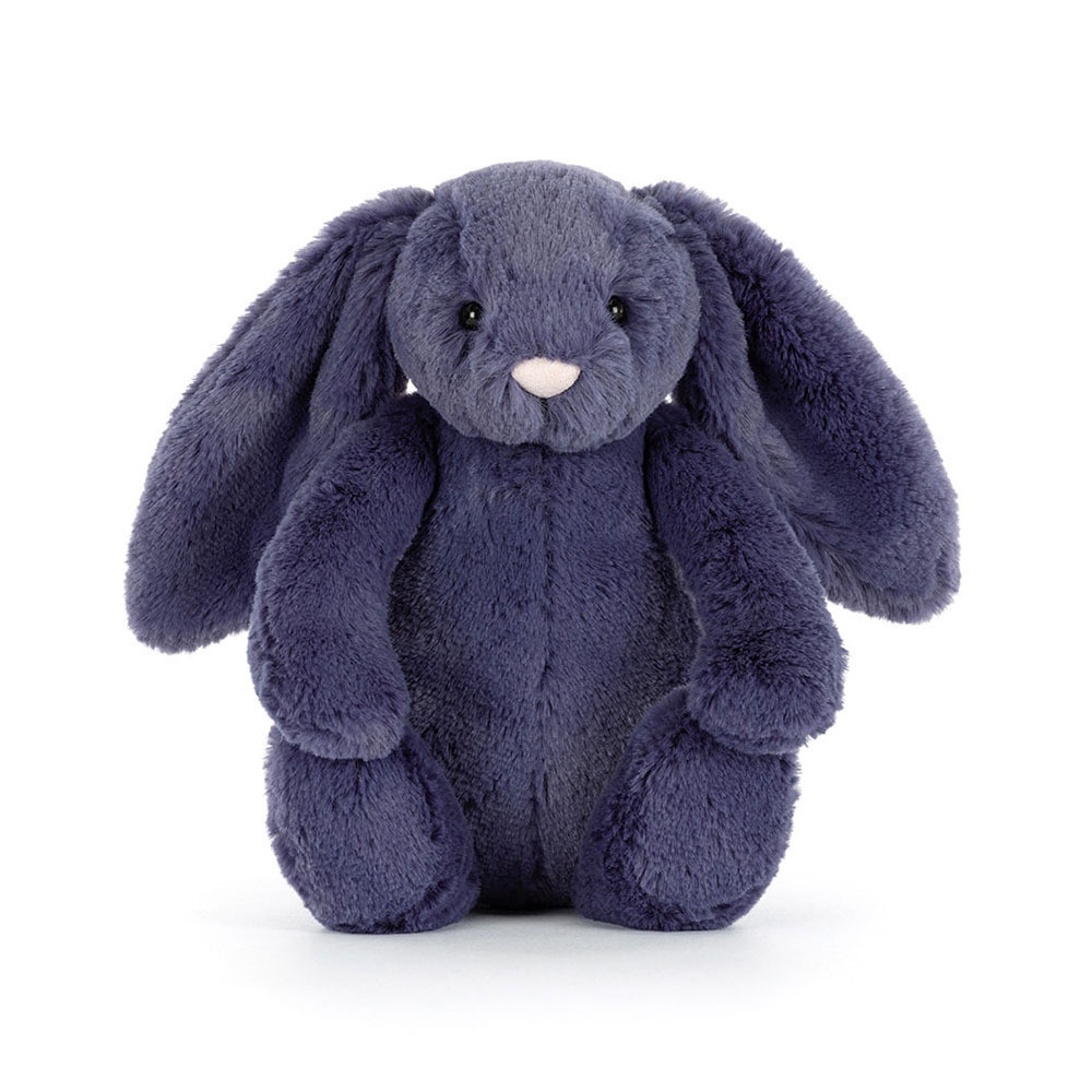 Jellycat Bashful Saffyre Bunny Medium Soft Stuffed Plush 31cm 12.2inches