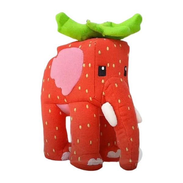 Steal A Brainrot Strawberry Elephant Plush Toy 30cm 12inches