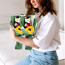 Graduation Bear Plush Sunflower Bouquet 35cm 13.78inches Green