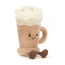 Jellycat Amuseables Latte Soft Stuffed Plush 15cm 6inches
