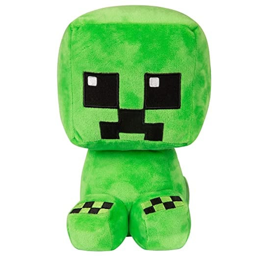 Minecraft Creeper Sitting Plush Toy