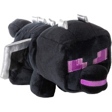 JINX Minecraft Happy Explorer Standing Ender Dragon Plush Stuffed Toy, 8 Inches