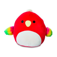 Squishmallows Paco the Red Parrot Plush Toy 20cm 7.87inches