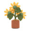 Jellycat Amuseables Sunflower Soft Stuffed Plush 35cm 13.78inches
