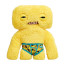 Zuru Fuggler Budgie Edition Squidge Yellow Underwear Plush Toy 22cm 8.6inches