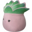 Squishmallows Pink Pot Succulent Soft Stuffed Plush 35cm 13.7inches