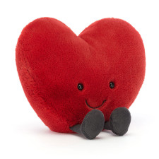 Jellycat Amuseables Amuseables Red Heart Valentine's Day Large Soft Stuffed Plush 18cm