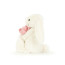 Jellycat Bashful Bunny 'Peony' Soft Stuffed Plush 18cm 7.08inches