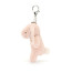 Jellycat Blossom Blush Bunny Bag Charm 17cm 6.69inches