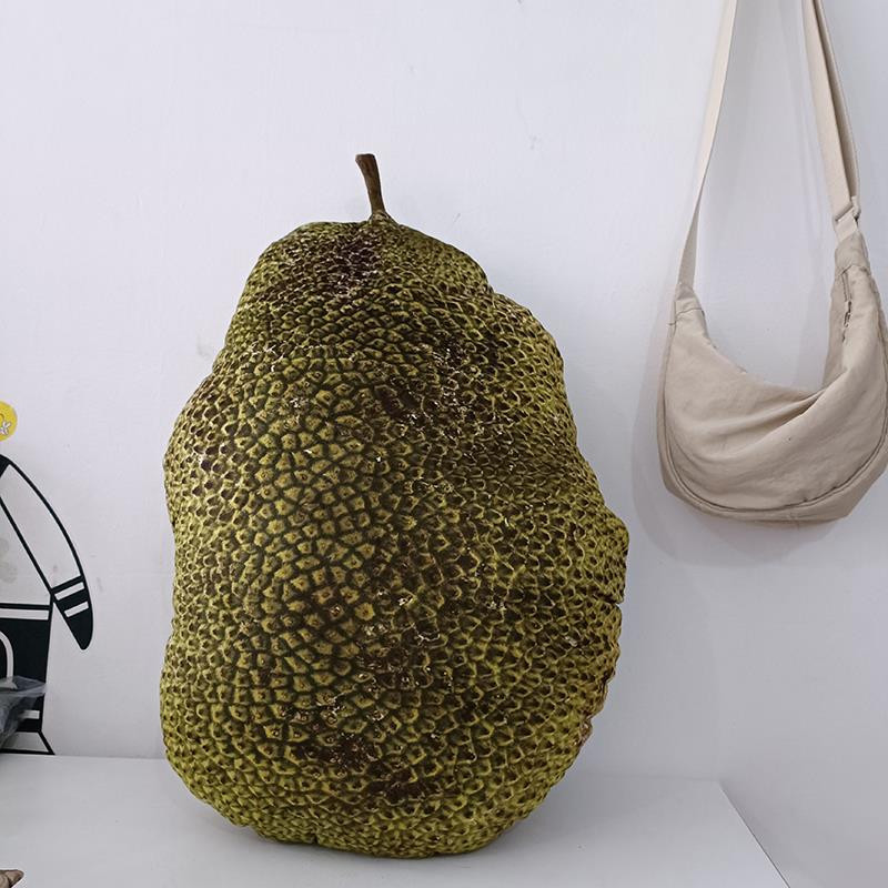 Realistic Fruit Plush Pillow 35cm 13.77inches Jackfruit