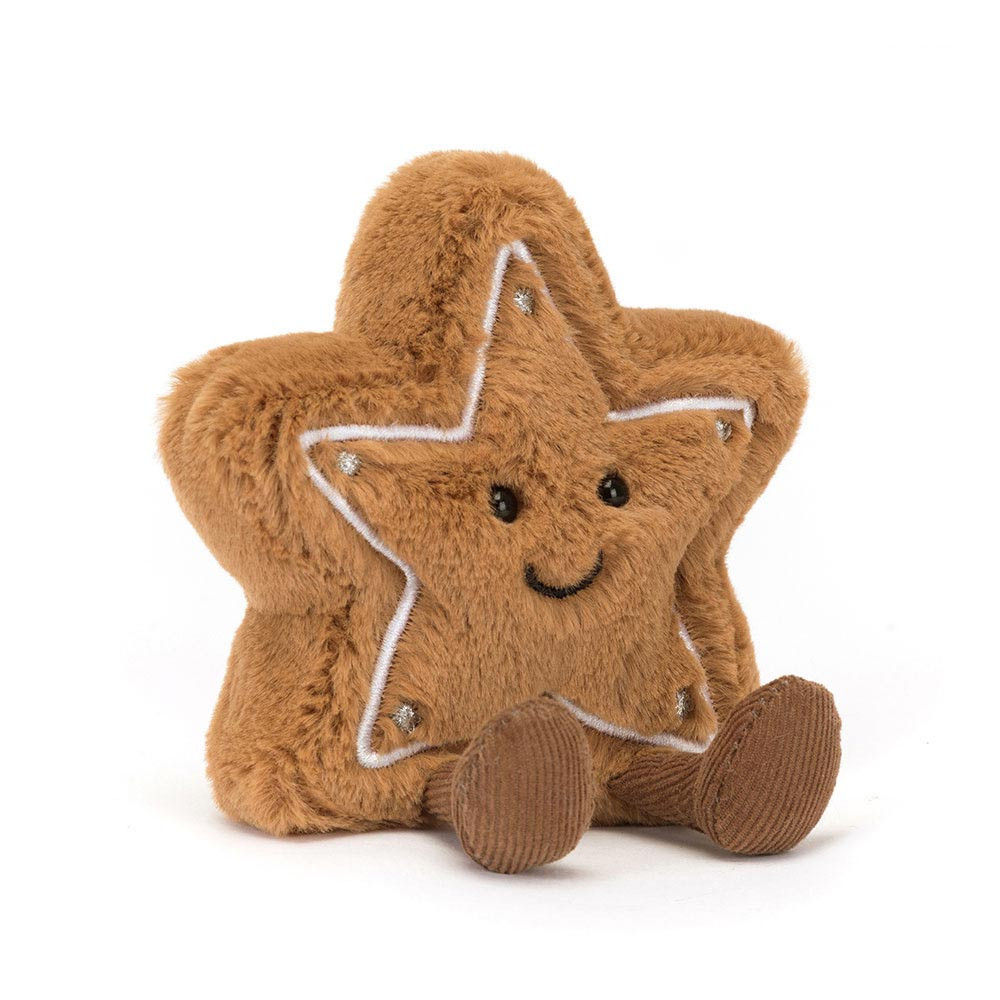 Jellycat Amuseables Star Cookie Soft Stuffed Plush 12cm 4.72inches