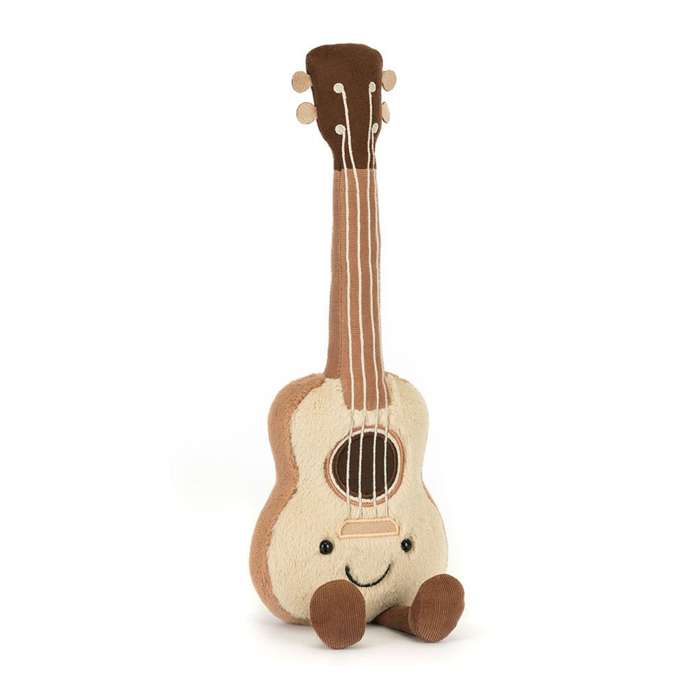 Jellycat Amuseables Ukulele Soft Stuffed Plush 32cm 12.6inches