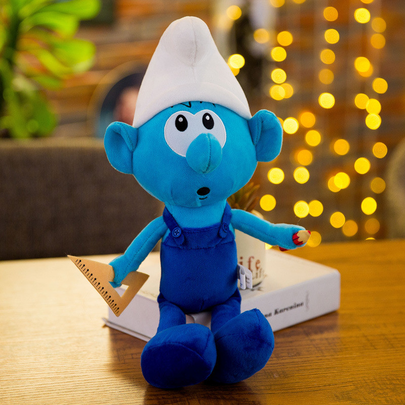 The Smurfs Handy Smurf Soft Stuffed Plush 40cm