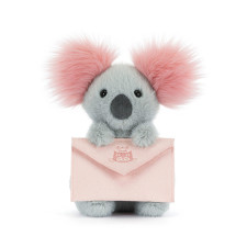 Jellycat Koala With Message Soft Stuffed Plush 20cm 7.8inches