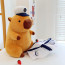 Cute Capybara in Sailor Costume Soft Stuffed Plush Multiple Sizes