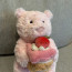 Jellycat Strawberry Cake Leola Bear Shanghai Exclusive Soft Stuffed Plush 28cm 11inches